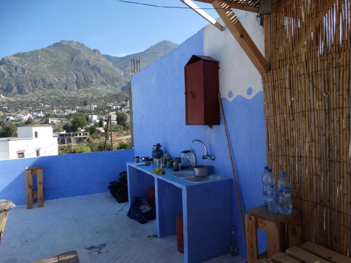 Alibaba Apartment Hostel Bamboo Rooftop Room Xauen Exterior foto